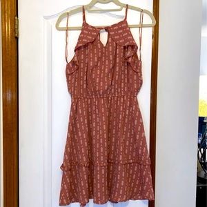 francescas dusty rose dress- small NWT